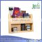 The Bamboo Bunk Bed Shelf and Bedside Storage for Kids Rooms