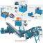 Waste tire recycling line used tire crush machine