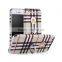 2016 Best Selling 3 in 1 Plated Marble Case Cover For iPhone 5S SE 6 6S With ring kickstand Marbling Checked Pattern Phone Case
