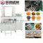 Automatic shortbread and pastry tray aligning machine