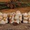 Nativity set with three kinds of animals
