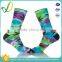New Design No Minimum Men Colorful Riding Socks Raw Materials