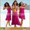Women's Strapless Bohemia Beach Dress Cover Up Bathing Suits