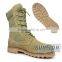 High quanlity waterproof nylon and cowhide leather material Tactical Boots