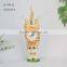 resin dog shap clock crafts
