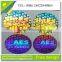 Factory supply custom hologram security one time use sticker