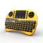 original Rii i8 2.4G mini wireless keyboard fly mouse 92 keys mini bluetooth keyboard
