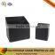 Handmade Paper Drawer Cardboard Desktop Office Drawer Storage Box Black