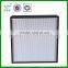 Deep-pleat HEPA filter with aluminum alloy frame