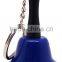 Keychain bell in custom color with logo printing for promo as gift