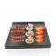 BBQ black stone grill plate