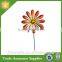 Crafts Metal Light Flower Decoration Garden Stakes