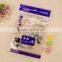Clear OPP plastic packing bags with header and self adhesive/ Clear OPP plastic packing bags /