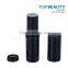 TB2902-1 Cosmetic Plastic Empty Black Lip Balm Tubes Packaging