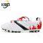 The latest 3 kinds of color sports PU + Rubber comfortable wear men 's football shoes