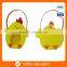 Wholesale Easter Decoration Felt Bag Chick Basket For Kids