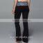 OEM Service Custom Design Print Waist Loose Fit Adult Long Yoga Pants for Women