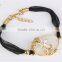 Flower type Oval Shape Glass Aromatherapy Essential Oil Diffuser Bracelet