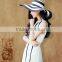 Fashion Women Girl Floppy Derby Straw Hat Wide Large Brim Sun Hat Summer Beach
