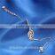 2015 Leaf Chain Bracelets Silver Luxury Austrian Crystal Bracelet For Women Wedding Jewelry