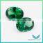 Synthetic sapphire Nanosital #2092 color green oval cut for sale