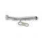 Dental High Speed Handpiece Knurled Large Torque Push Button 3 Water Spray 4 Hole Steel Bearing