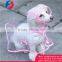 Pet Fashion Cheap Waterproof Foldable EVA Plastic Rain Coat Custom Dog Raincoat