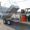 Heavy Duty Galvanized Tandem Hydraulic Tipper Box Trailers