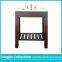 Tonghe Collection Brown Painted Bathroom Vanity