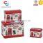 European Style Design 3PCS Tourist Souvenir Tin Box