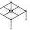 400*400 mm  screw bolt truss hing section