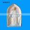 Ceramic Virgin Mary Wall Pocket For Easter
