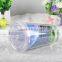 double wall pp plastic acrylic insulated tumbler with straw and lid