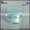 luxury ball shape cosmetic cream jar 15g 30g 50g white color acrylic cream jar with lid