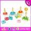 wholesale cheap kids educational geometry wooden pattern blocks W13E064