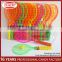 Popular racket plastic candy toy