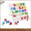 WOODEN Digital alphabet Building blocks