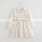 Baby's and Kids Clothing Wholesale Beautiful Girls Casual Flower Printing Ruffle Dresses