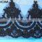 Cotton Lace Embroidery Wedding Fabric Trims for Bridal Wedding Apparel BY YARD