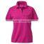 wholesale custom women's polo t shirt, polo shirt embroidery 100% cotton