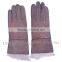 CX-A-59F Fashion Winter Warm Genuine Double Face Sheep Leather Women Glove