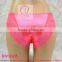 Sexy satin panties for women with front top and back part lace decorated satin bikini panties for your girls women ladies cheap