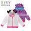 2015 Winter New Arrival Coral Velvet Animal Cow Baby Coat Jacket suit for 1-6 Years Children