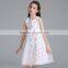 Hot sells kids fancy flower dress baby girl summer dress#LM8803