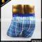 Stripe new design 95% cotton and 5% elastane sexy boys modeling underwear with elastic band