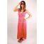 2015 New Design Bohemian Maxi Dress Mature Women Dress