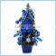 Mini crystal christmas tree small oil plastic XMAS tree stand christmas decorations for home christmas ornaments 2017