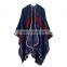 Madam Leopard Print Cashmere Scarf Triangle Needle Hem Multifunctional Cloak