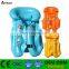 Foldable inflatable plastic vest inflatable children swim vest pool life jacket