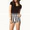 Vertical Stripe Shorts CSS0106